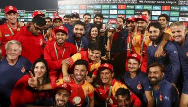 Psl final 2018: New zealand Luke Ronchi powers Islamabad United to PSL trophy