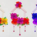 Hanging Paper Flowers