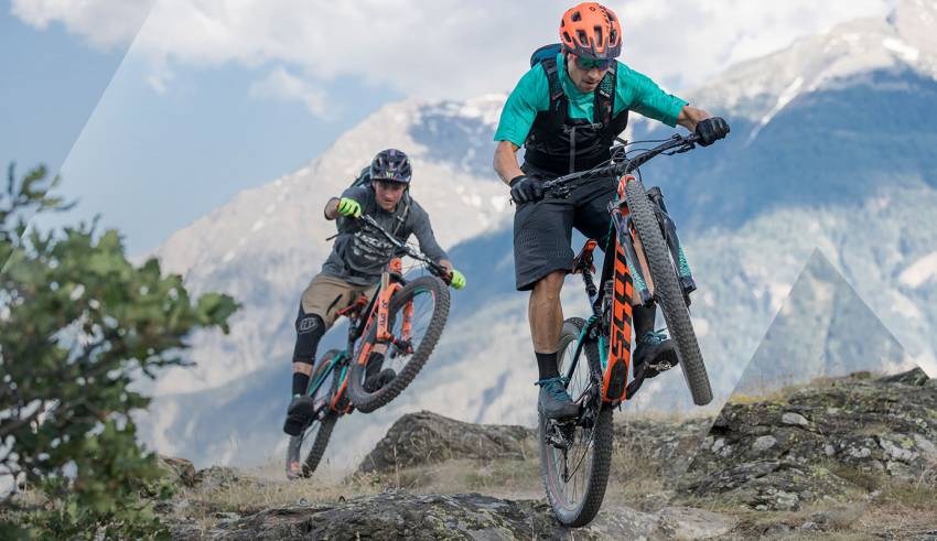Good things come to those who ride Scott Mountain bikes