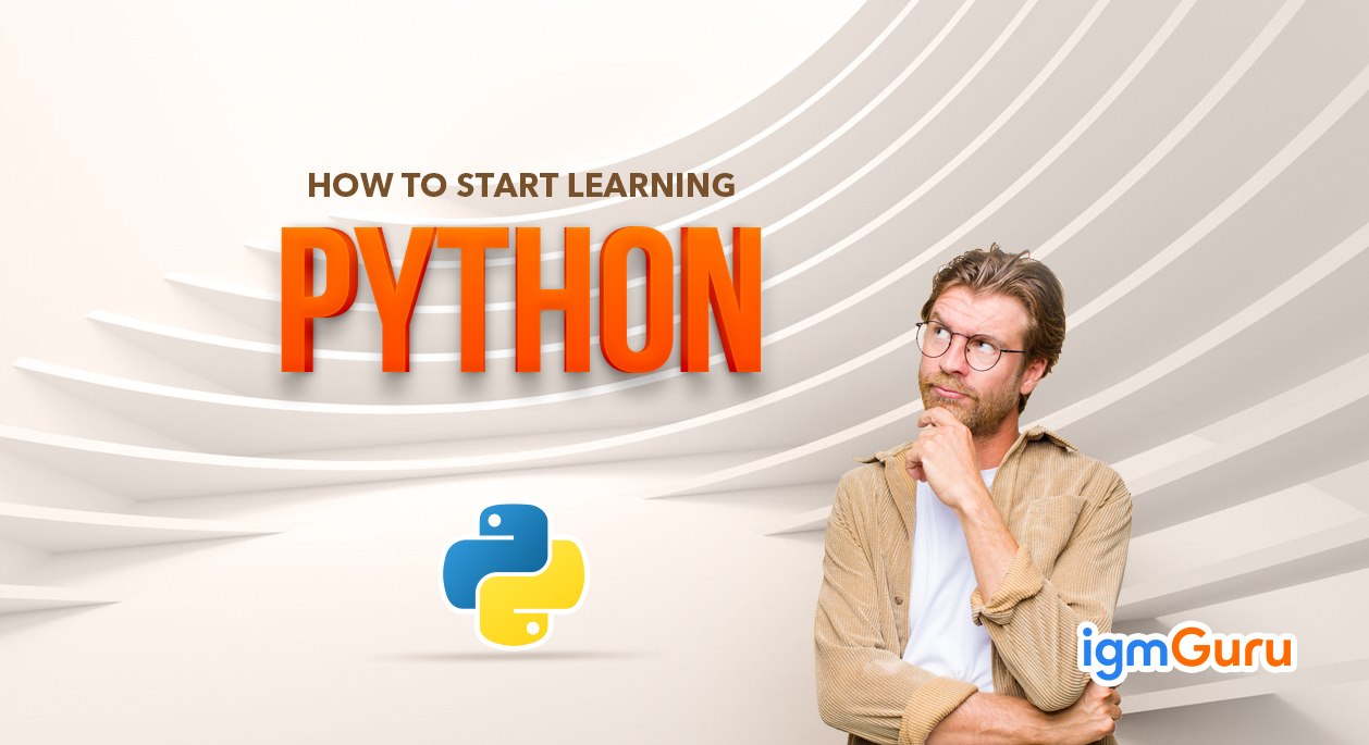 How should I start learning Python? training