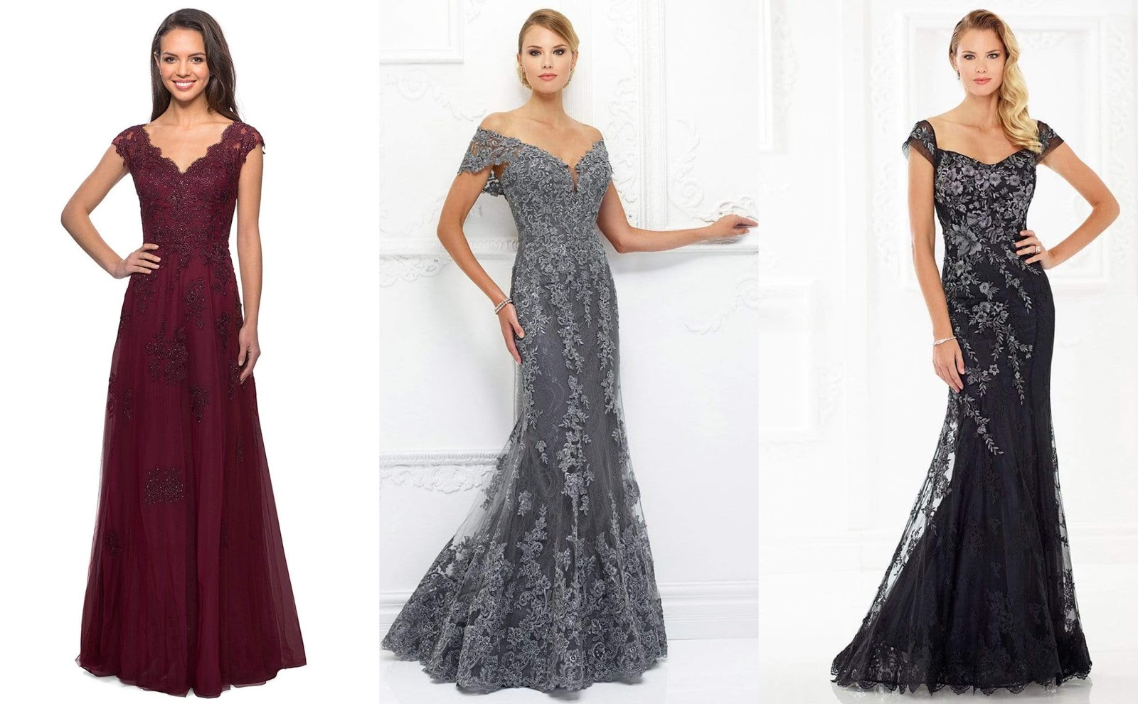 The mother of the bride dresses in the sale