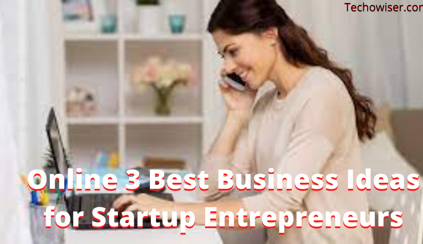 Online 3 Best Business Ideas for Startup Entrepreneurs