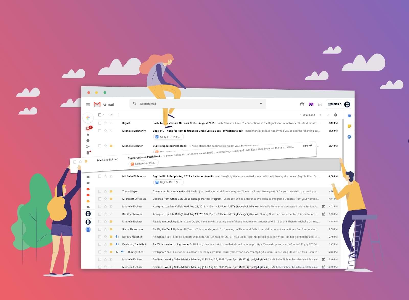 An Impeccable Way to Manage & Organize the Emails in Gmail Making Use of Your Magical Email Assistant