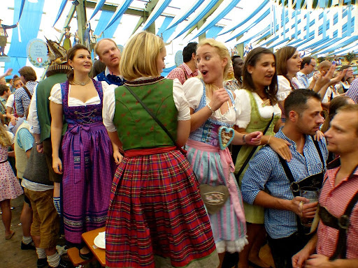 Dirndls and Female Lederhosen as Women's Oktoberfest Outfits