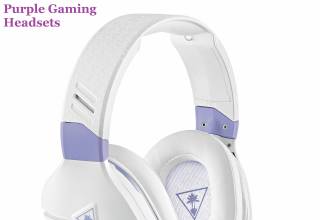 Purple Gaming Headsets