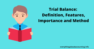 trial balance in accounting