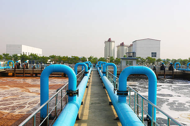 A part of a water treatment tank