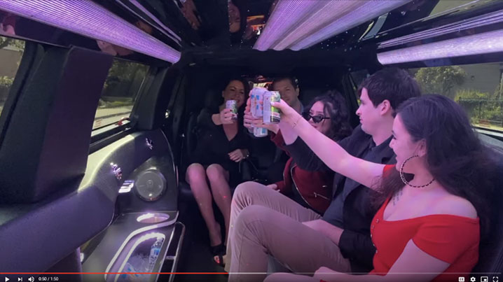 Book a Limousine to roll in Glamour with your friends and Birthday Parties!