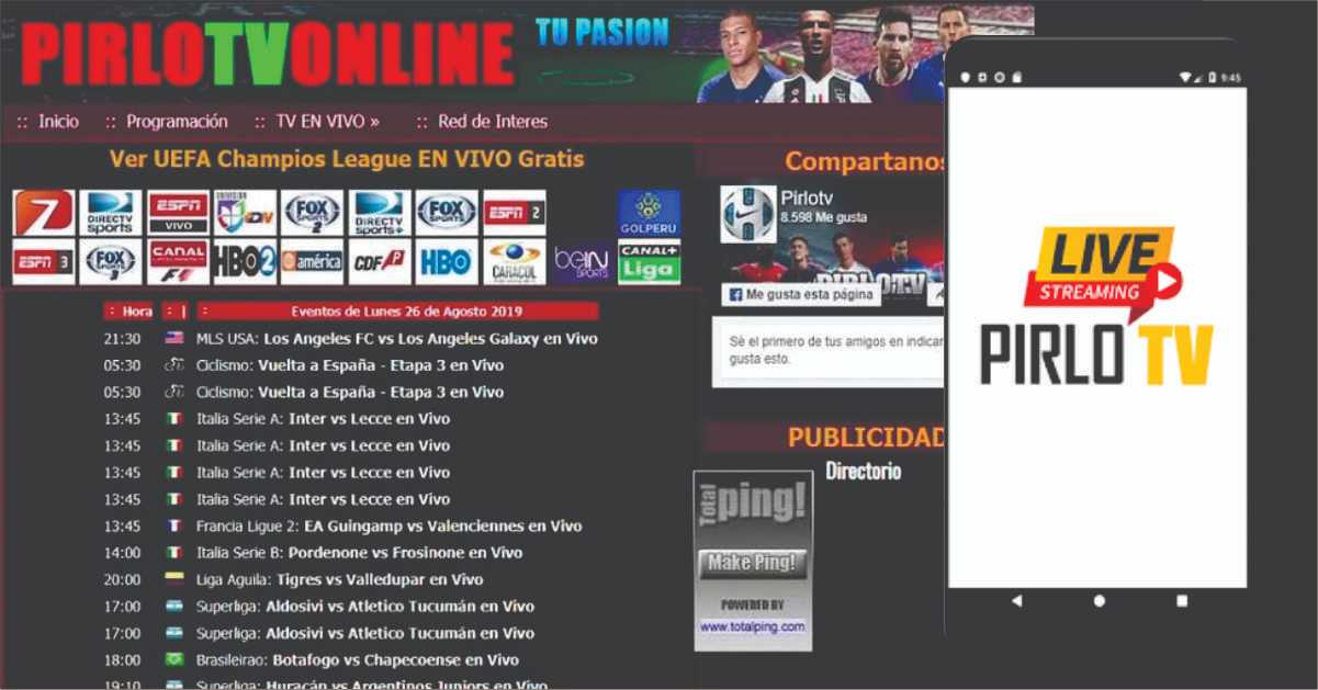 Pirlo TV Your Way to Free Entertainment and Sports Streaming
