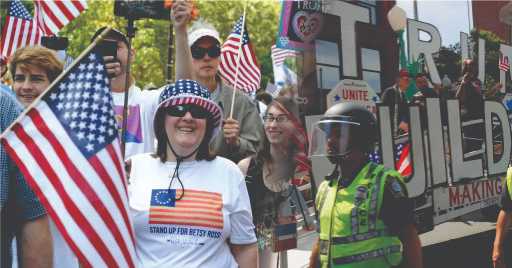 Straight Pride March in Boston