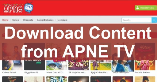 Is it possible to download content from APNE TV
