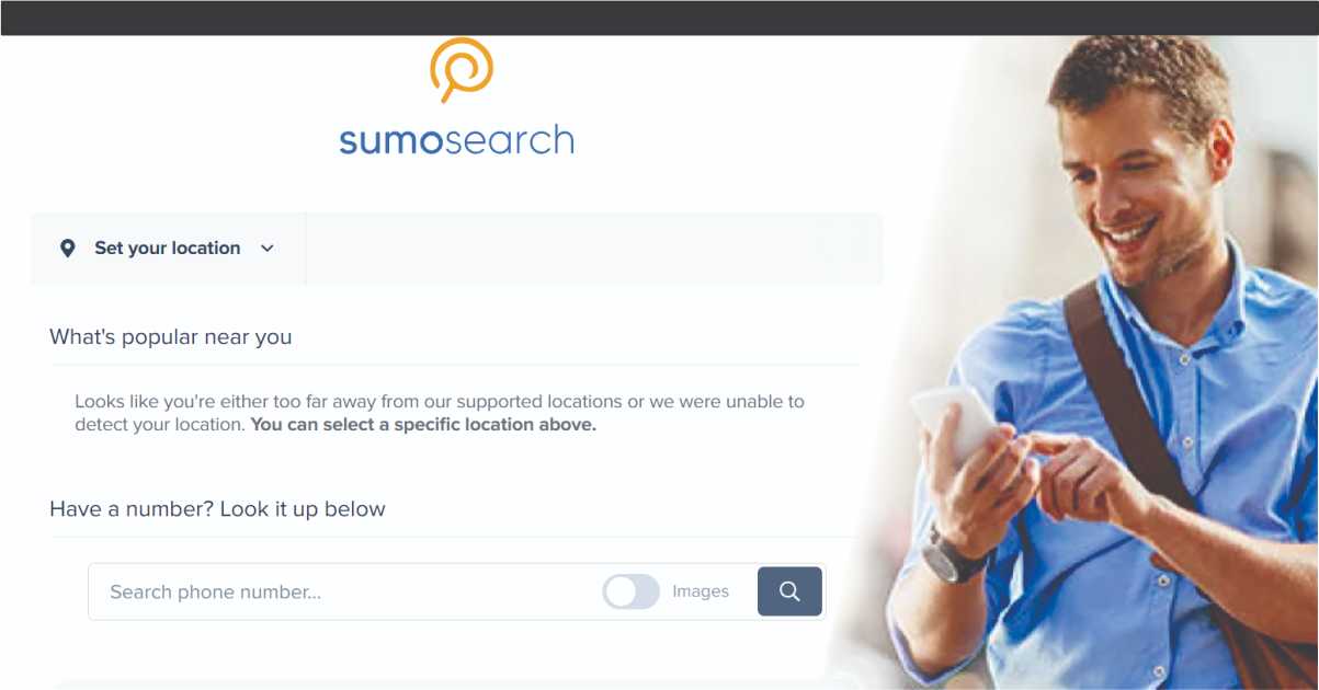 Sumosearch Portal to Search Phone Numbers
