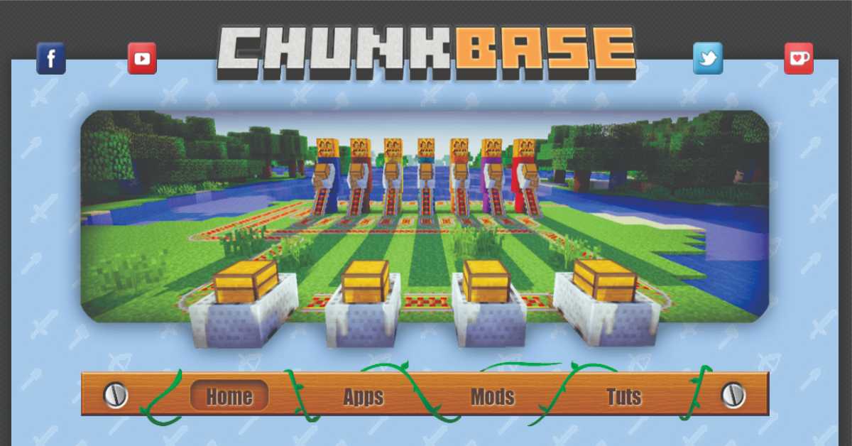 Chunkbase Features With Usage to Find the Best Minecraft Seeds and Locate Biomes