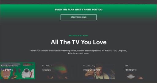 Features Of Hulu.comactivate
