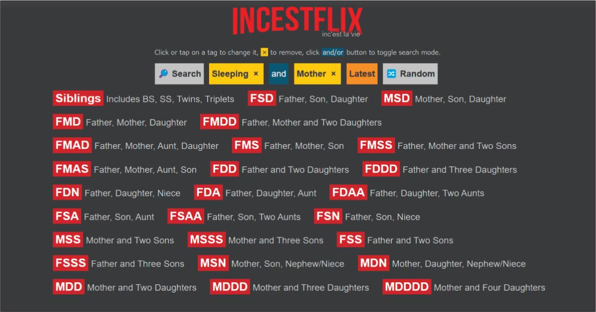 Incestflix: A Fun Site Which Looks Similar To Netflix