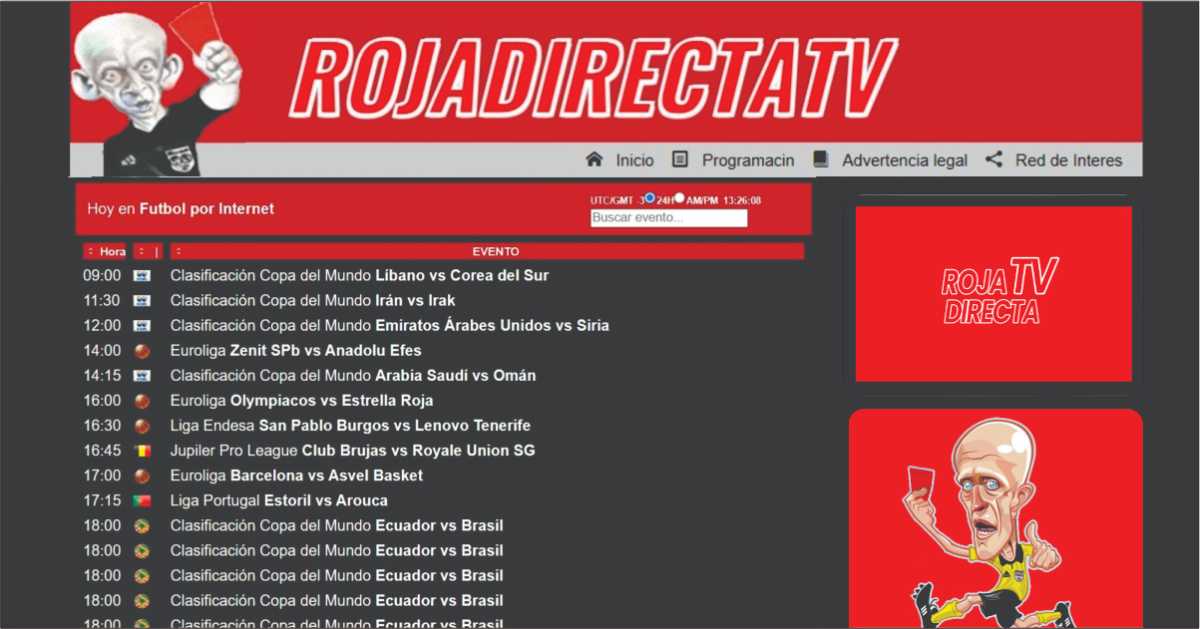Roja Directa Free Streaming Platform For Live Sports