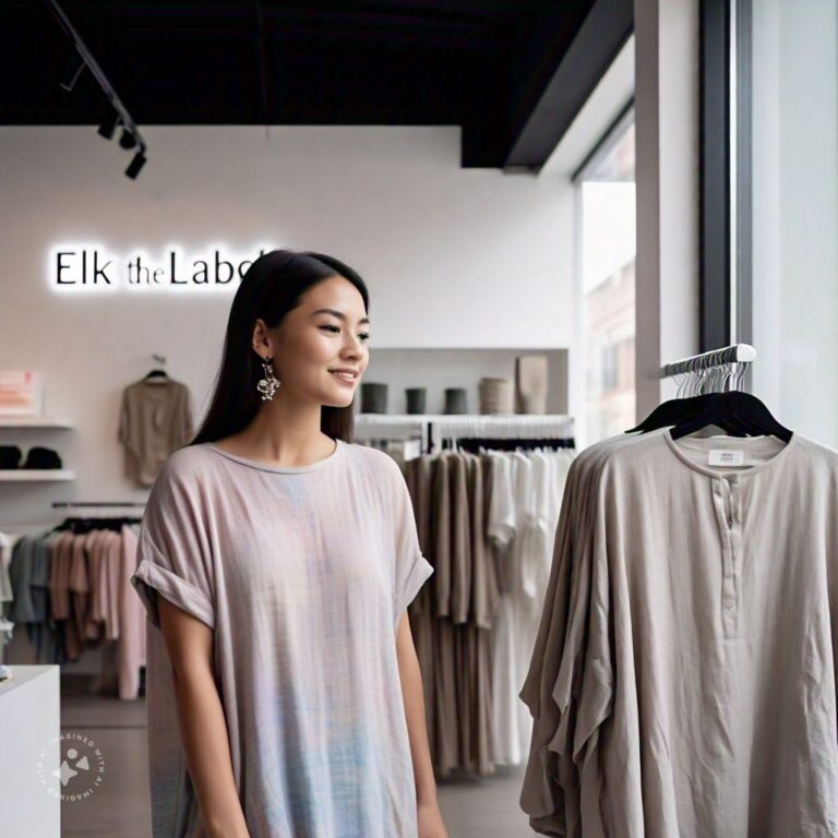 Exploring Casual Chic: T-shirt Dresses, Linen Tops, and Earrings at Elk the Label